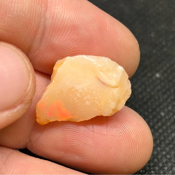 Mexican Rough Fire Opal Cutters Full Of Hidden Colors Uncut Raw Loose - Picture 9 of 15